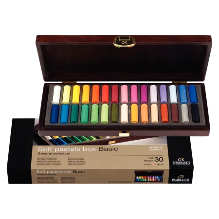 Set pastel uscat Rembrandt General Selection Basic Box 30.5