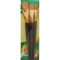 Set pensule Flat Synthetic Kolos 3