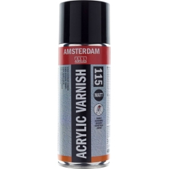 Vernis acrilic Amsterdam Matt 115 - spray 400 ml.