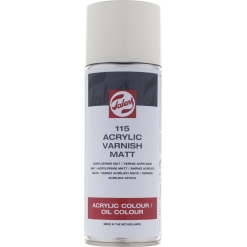 Vernis acrilic mat Talens Matt 115 - spray 400 ml.